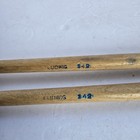 Vintage Ludwig No  342 Timpani Bass Drum Mallets Pair Wood Handle Chicago Usa