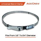 Dust Collector Band Clamp Dust Strap 11-1 2  To 24-1 2  One-size-fits-all