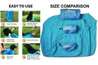 Xs Blue Dirty Dog Bag Super-absorbent Keeps Pet Car Home Clean Groom Towel Robe 
