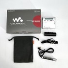 Usedrare Vtg Sony Mz-r900 Minidisc Md Walkman Player Recorder Silver Tested Work