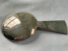 Vintage 1980 s English Silver Plated Tea Caddy Spoon -free Ship