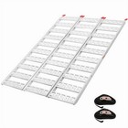 Heavy Duty Tri-fold Aluminum Loading Ramp For Pickup Trucks  1500 Lbs Capacity