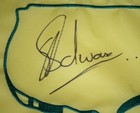 Charl Schwartzel Signed 2011 Augusta National Masters Flag Autographed Pga Golf