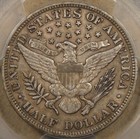 1896 Barber Half Dollar 50c Pcgs Certified Xf45