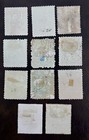 Costa Rica 1-2  7  16  22  30  38   Lot Of 11 Costa Rican Stamps   Used   Unused