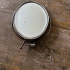Antique Early 1900s Nickel Played Mirror Dresser Mirror As Is Worn Flaws