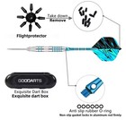 Professional Steel Tip Darts Set 24g Aluminum Shafts Flights Case