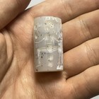 Ancient Sassanian  Near Eastern Engraved Agate Old Intaglio Cylinder Seal Bead 