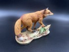 Maruri Red Fox Ornament Figurine Vintage