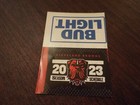 Cleveland Browns 2023 Schedule Nfl Football Pocket Schedule Bud Light Back - New
