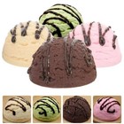 4pcs Artificial Ice Cream Scoop Realistic Simulation Fake Food Imitation Dess   