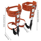 Tree Climbing Spike Set Adjustable Safety Belt Gloves Lanyard Rescue Belt 440lbs