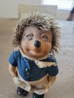 Wow Vintage Steiff Mother Hedgehog Micki 7  Mohair Stuffed Animal 