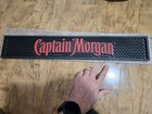 Captain Morgan Original Spiced Rum  Bar Service Spill Rail Mat 20-1 2  X 3-1 2 