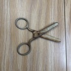 Vintage Steel Art Deco Sewing Cutting Metal Scissors 