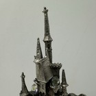 Vintage 1993 James Lane Casey Pewter Cloud Castle Crystal Figurine S279 Paragon