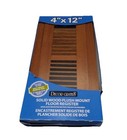 Decor Grates Wlfc412-n Wood Floor Register 4x12 Flush Mount Vent Natural Cherry