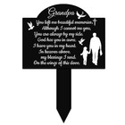 Cemetery Decorations For Grave Memorial Plaques Markers Stake For Outdoors 