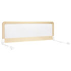 59  Breathable Baby Children Toddlers Bed Rail Guard Safety Swing Down Beige