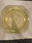 Depression Glass Lot- 12 Pieces-clear And Yellow 1930   s Era-various Peices