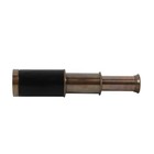 Pirate 6  Antique Brass Handheld Telescope With Wooden Box     Nautical Spyglass 