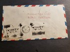 Pan Am Test Flight 1946 Air Mail Postal History Cover Buenos Aires  Argentina