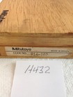 Used Mitutoyo 916-102 Machinist Beveled Square  Precision   3-7 8    X 2-3 4 