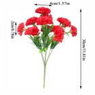 Carnations Artificial Silk Flowers Wedding Bouquet Crafts Decor Fake Faux Flower