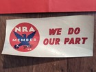 2 Original 1933 National Recovery Act  nra  U s  Government Large Poster Scarce