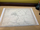 Celveland 1922 Rand Mcnally Vintage Map  14    X 21    - So Cool 