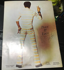 1970s Sammy Davis Jr illustrated Publicity Press Program rare Vintage Music Art
