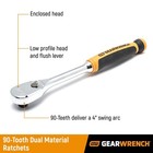 1 4 In   3 8 In 1 2 In  Drive 90-tooth Gearwrench Teardrop Ratchet Set  3-piece 
