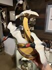 Canvasback Duck Decoy Trio Hand Carved  Autumn Wings