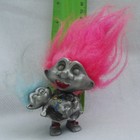 Rawcliffe Pewter Troll Marked 1992 Mama With Baby In Her Arms 3  Rare