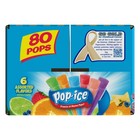 Pop-ice Assorted Fruit Freezer Ice Pops  Gluten-free Frozen Snack  1 5 Oz  80 Ct