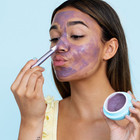 Bubble -come Clean- Detoxifying Clay Mask W  Applicator Brush- 1 52 Fl Oz  45 Ml