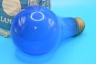 Nos Antique National Ge Mazda Blue Light Bulb 60w 120v - Working  With Box 