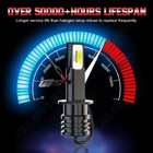 H1 6000k Super Bright White 40000lm Csp Led Headlight Bulb Kit High Low Beam Drl