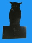Porcelain Chevrolet Owl Enamel Sign Size 36x23 Inches