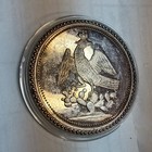 1987 Viva Mexico Una Onza  999 Silver Proof 1 Troy Oz Rare Emperador