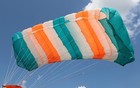 Apache 130x 9 Cell Zp Skydiving Parachute Canopy - Complete 130 Sq Ft
