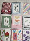 Stampin Up Assorted Greeting Cards Handmade Lot New 