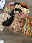 Lot Of 17 Vintage Dresses From The 1960s 1970s As Is Mystery Box