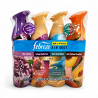 Febreze Air Mist Air Freshener Spray  Spring Mixed Scent Variety  8 1oz 4 Count