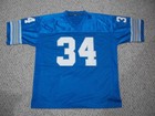 Alex Anzalone Unsigned Custom Detroit Blue Football New Jersey Sizes S-3xl