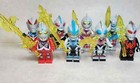 Set Of 8 Custom Lego Ultraman Heroic Galactic Warrior Minifigures W  Weapons