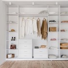  Stackable Storage Drawers Closet Organizers L 15 7 d X 21 1 w X 16 1 h  White