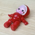 Vintage Celluloid Red Kewpie   Snowbunny Doll Figurine String Arms Legs Japan 4   