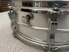 1968 Ludwig Acrolite Snare Drum Keystone Badge K2 Stamped Aug 2  1968
