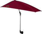 Upf50  Adjustable Umbrella  Sunshade With Universal Clamp Beach Chair  Stroller